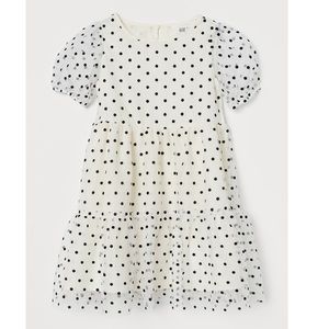 Puff Sleeve Tulle Dress